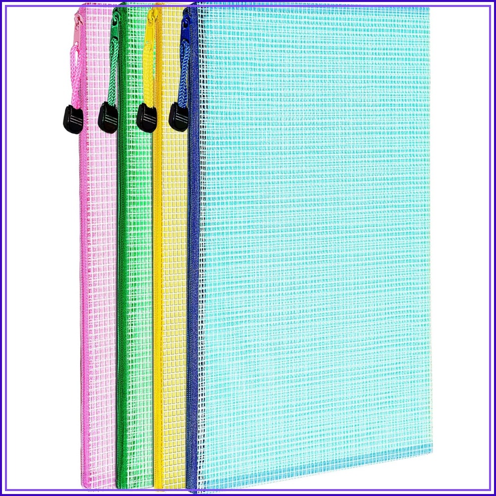 Board Game Organization - Mesh Zipper Pouch Bags, 13.2
