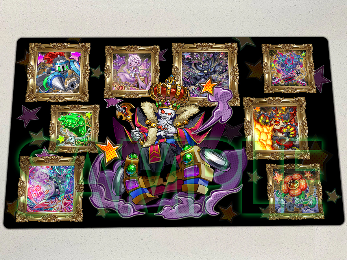 Board Game Yugioh - YuGiOh Playmat Mimighoul Master TCG Archfiend