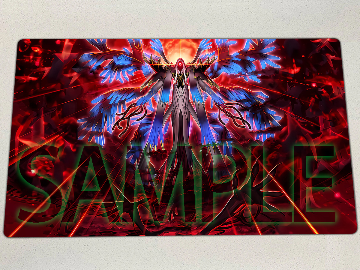 Board Game Yugioh - YuGiOh Playmat Hecahands Jauzah TCG CCG