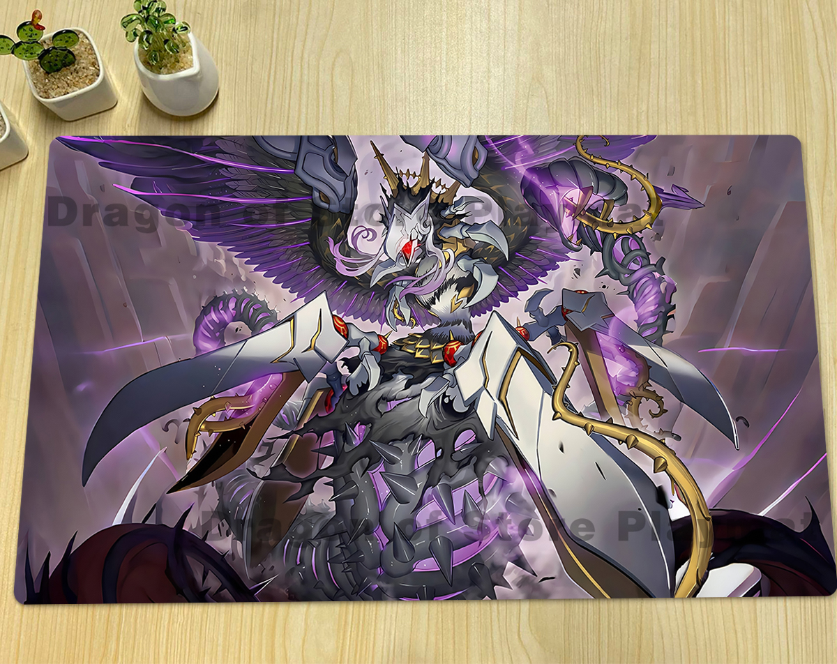 Board Game Yugioh - YuGiOh Azamina Moa Regina Playmat TCG