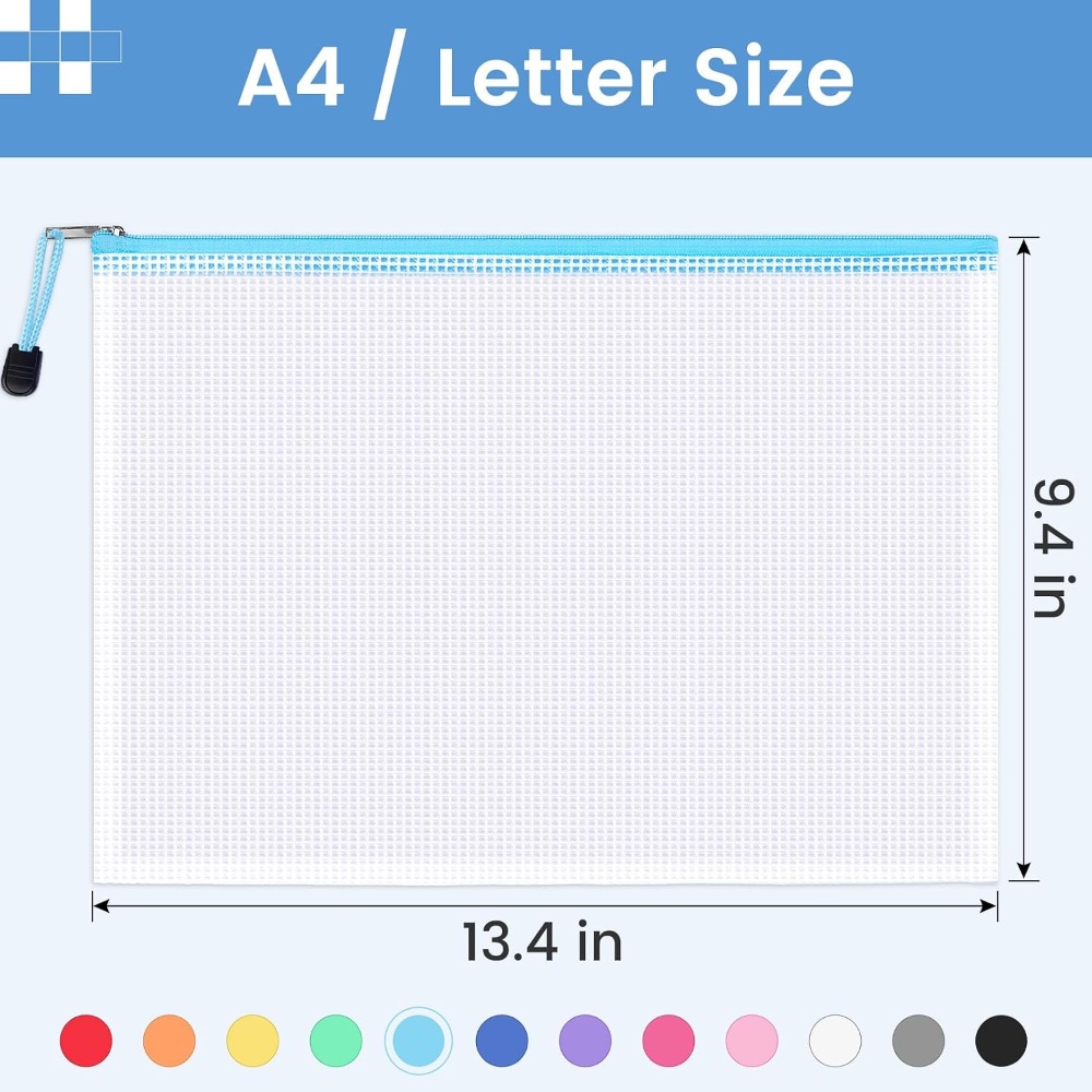 24 Pack Mesh Zipper Pouches wi - Board Game Organization reseña y precio