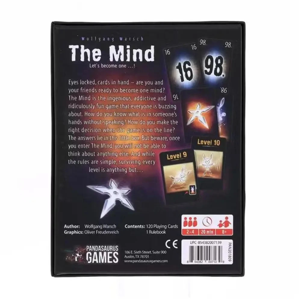 NEW The Mind Card Game Party P - Board Game Is reseña y precio