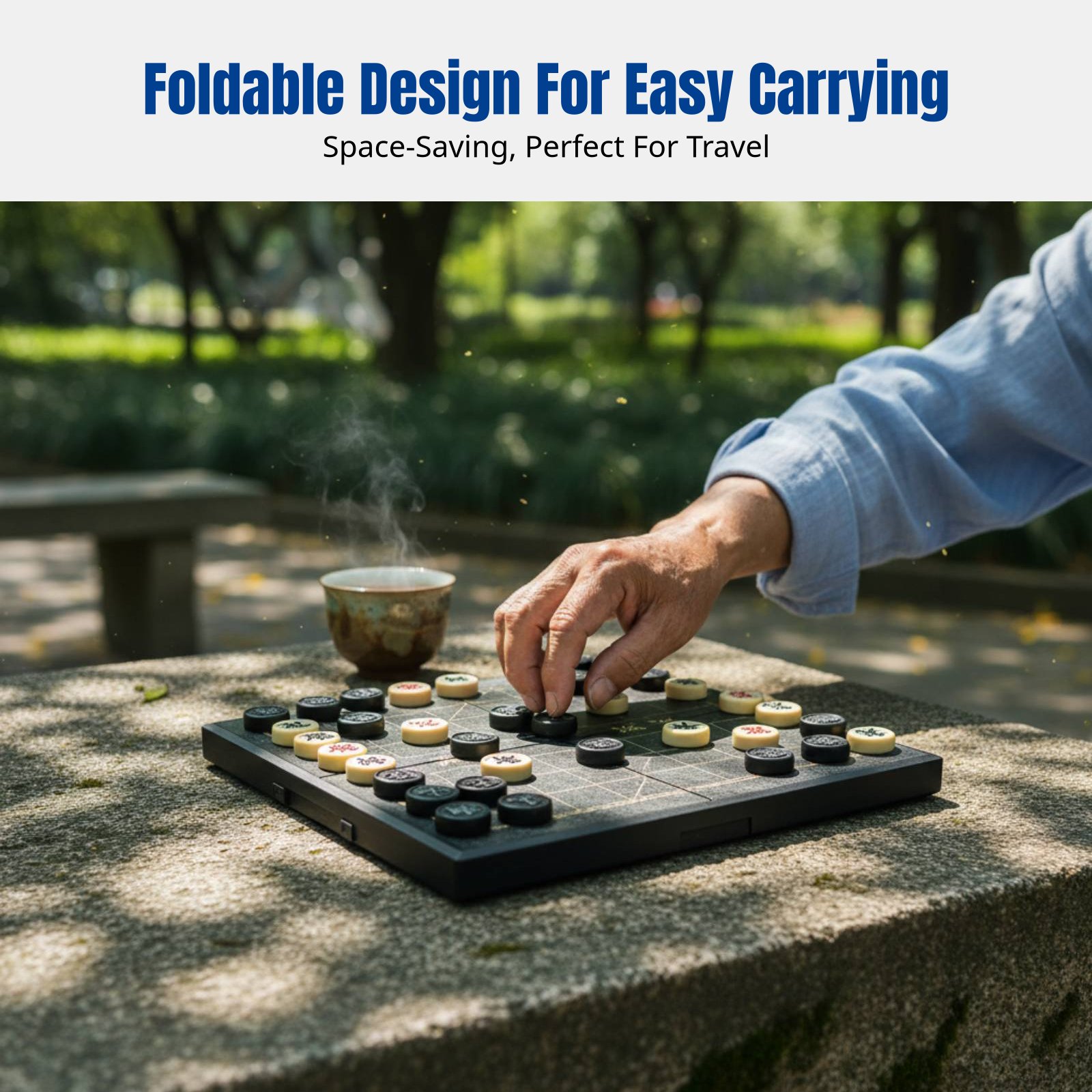 Foldable Chess Set, Multi-Game - Board Game Is reseña y precio