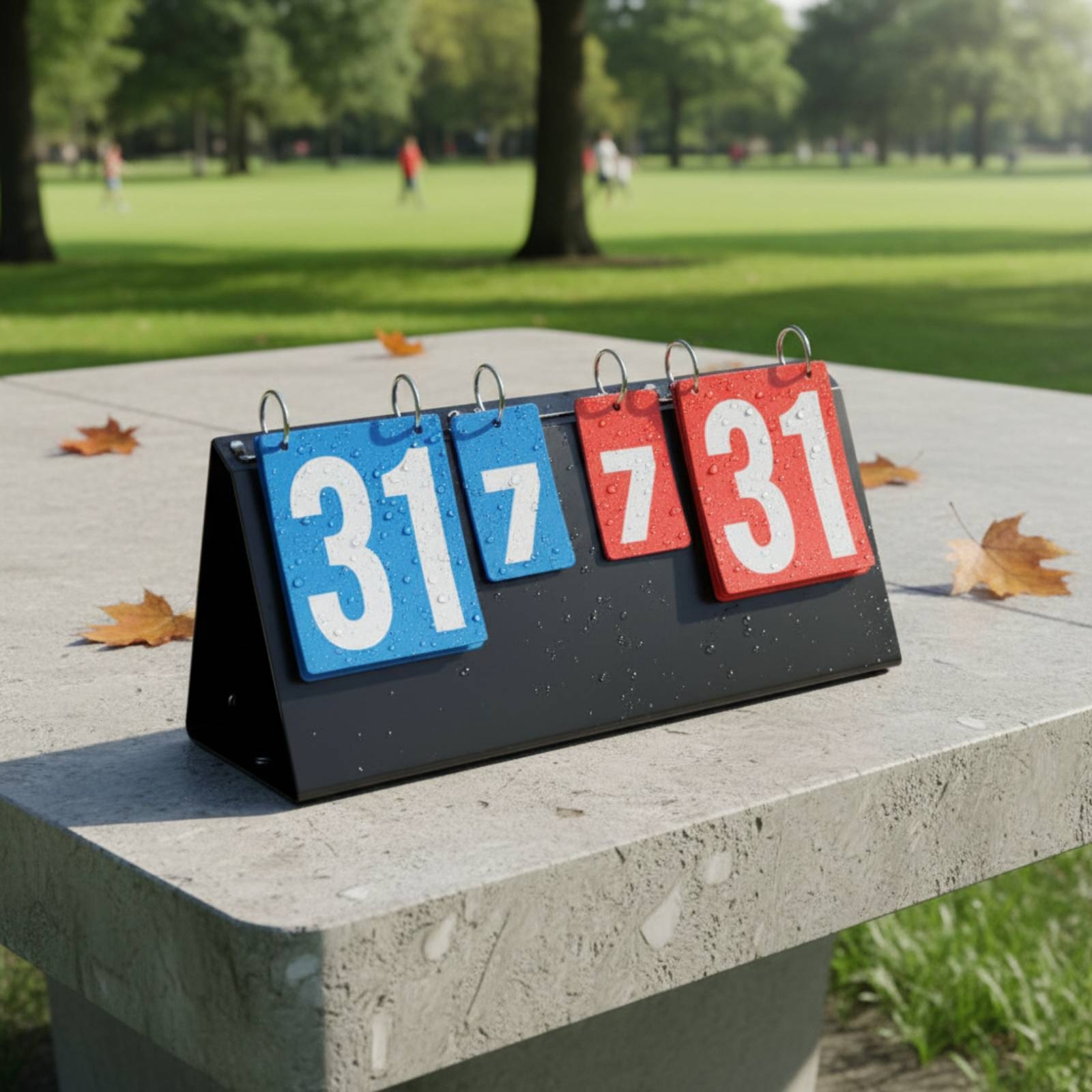 Portable Flip Scoreboard Multi - Board Game Is reseña y precio