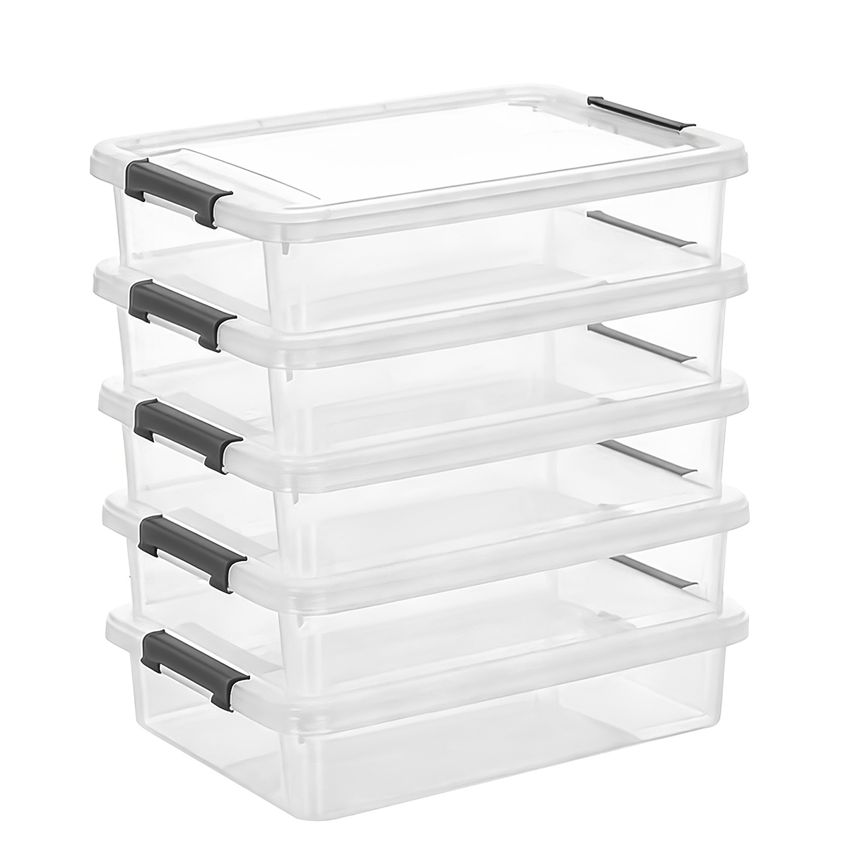 5pcs Clear Plastic Storage Box - Board Game Organization reseña y precio