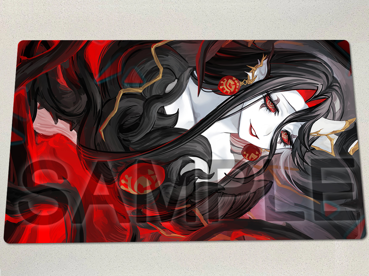 YuGiOh Queen Azamina Playmat T - Board Game Yugioh reseña y precio