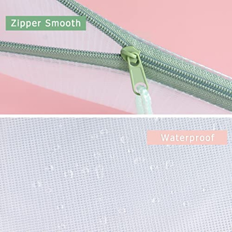 Mesh Zipper Pouch Bags Waterpr - Board Game Organization reseña y precio