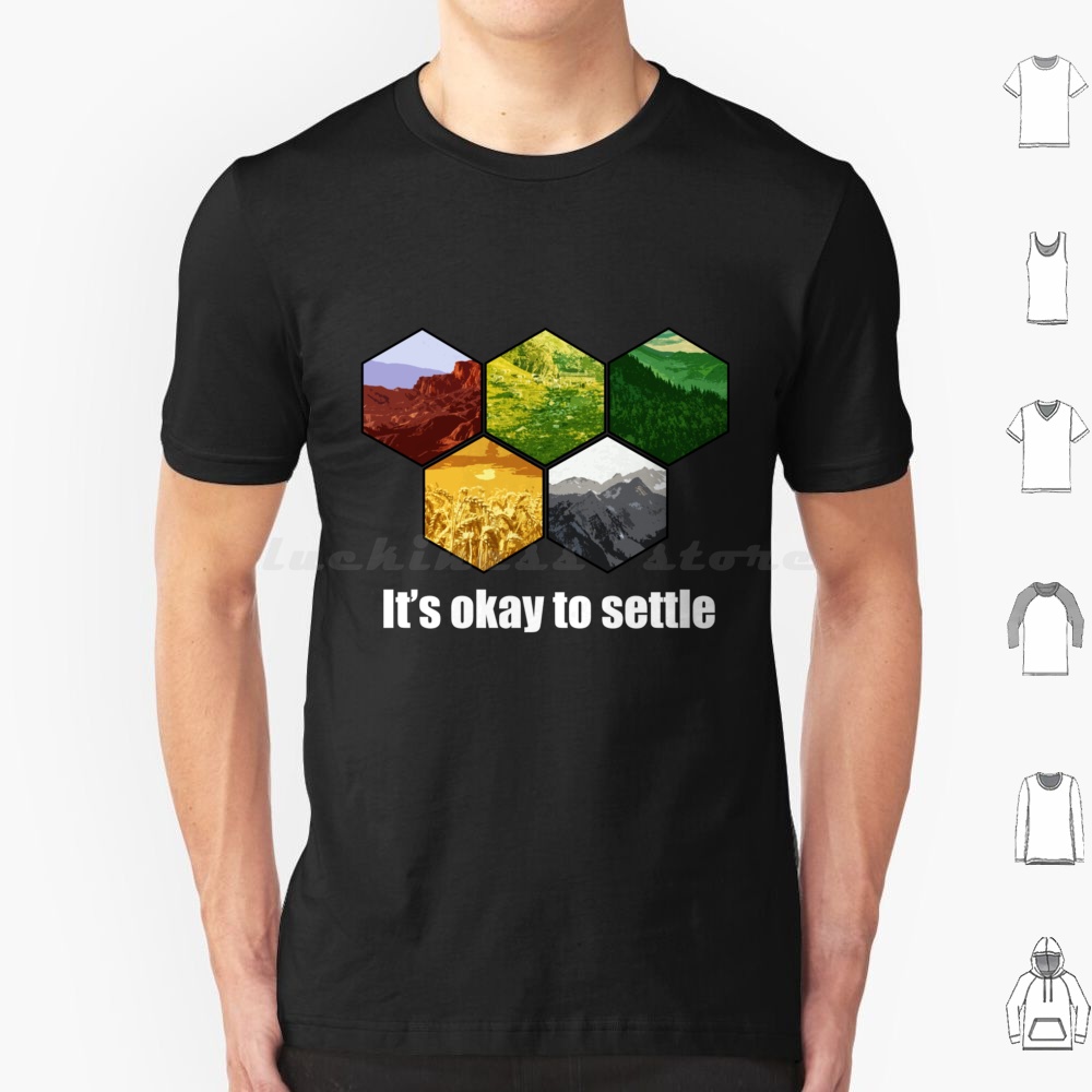 It _ S Okay To Settle T Shirt  - Board Game Geek reseña y precio