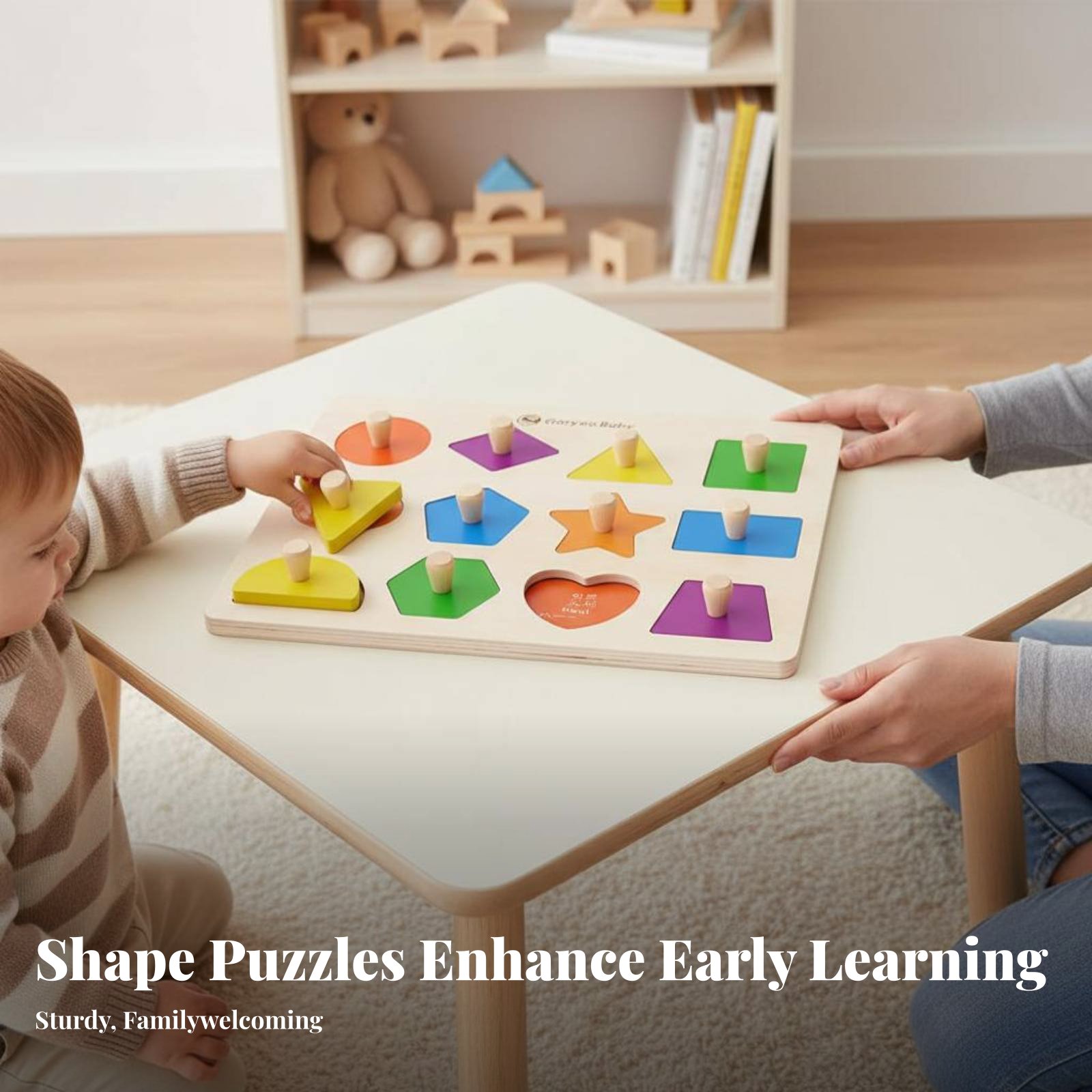 Number Game Board, Wooden Shap - Board Game Is reseña y precio