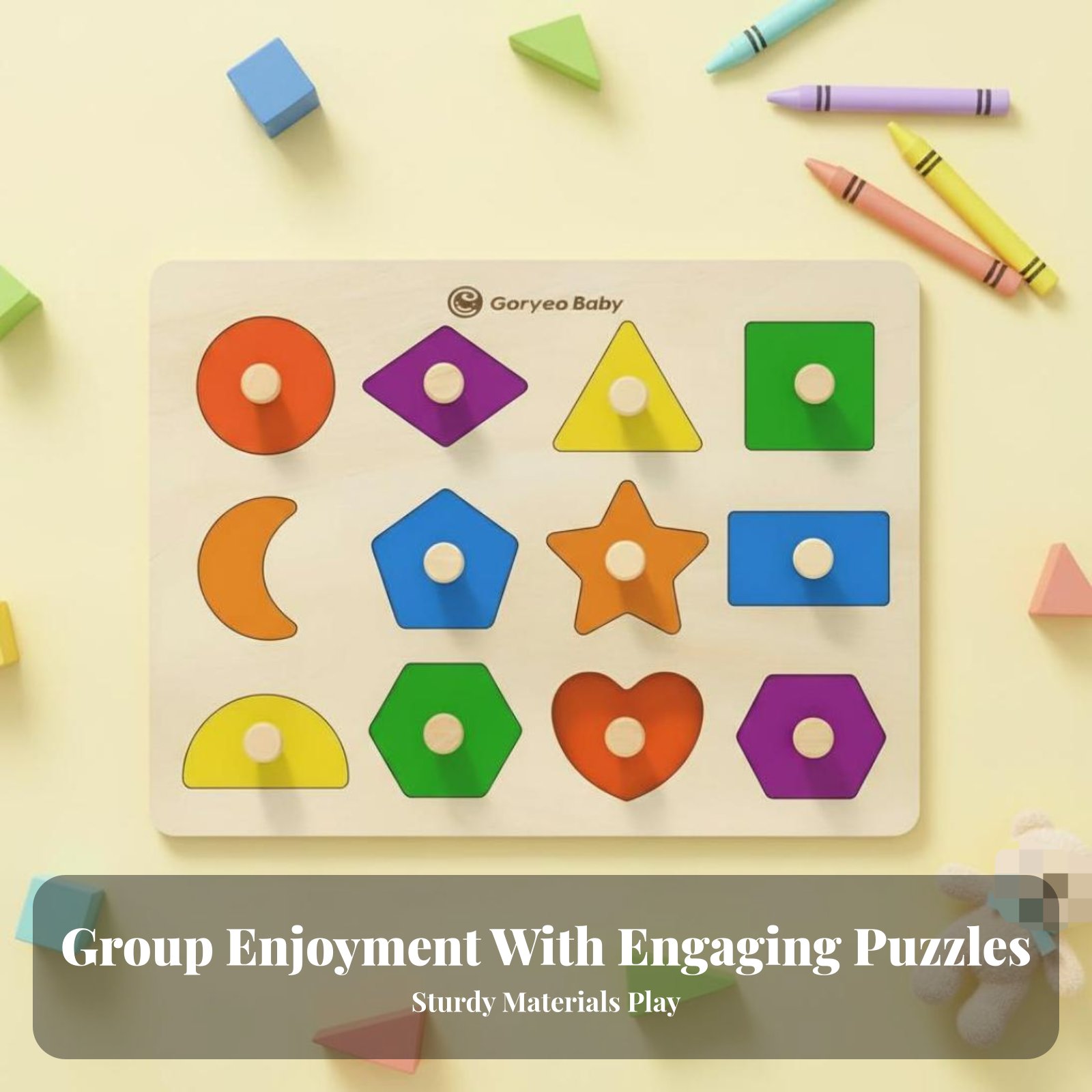 Number Game Board, Wooden Shap - Board Game Is reseña y precio