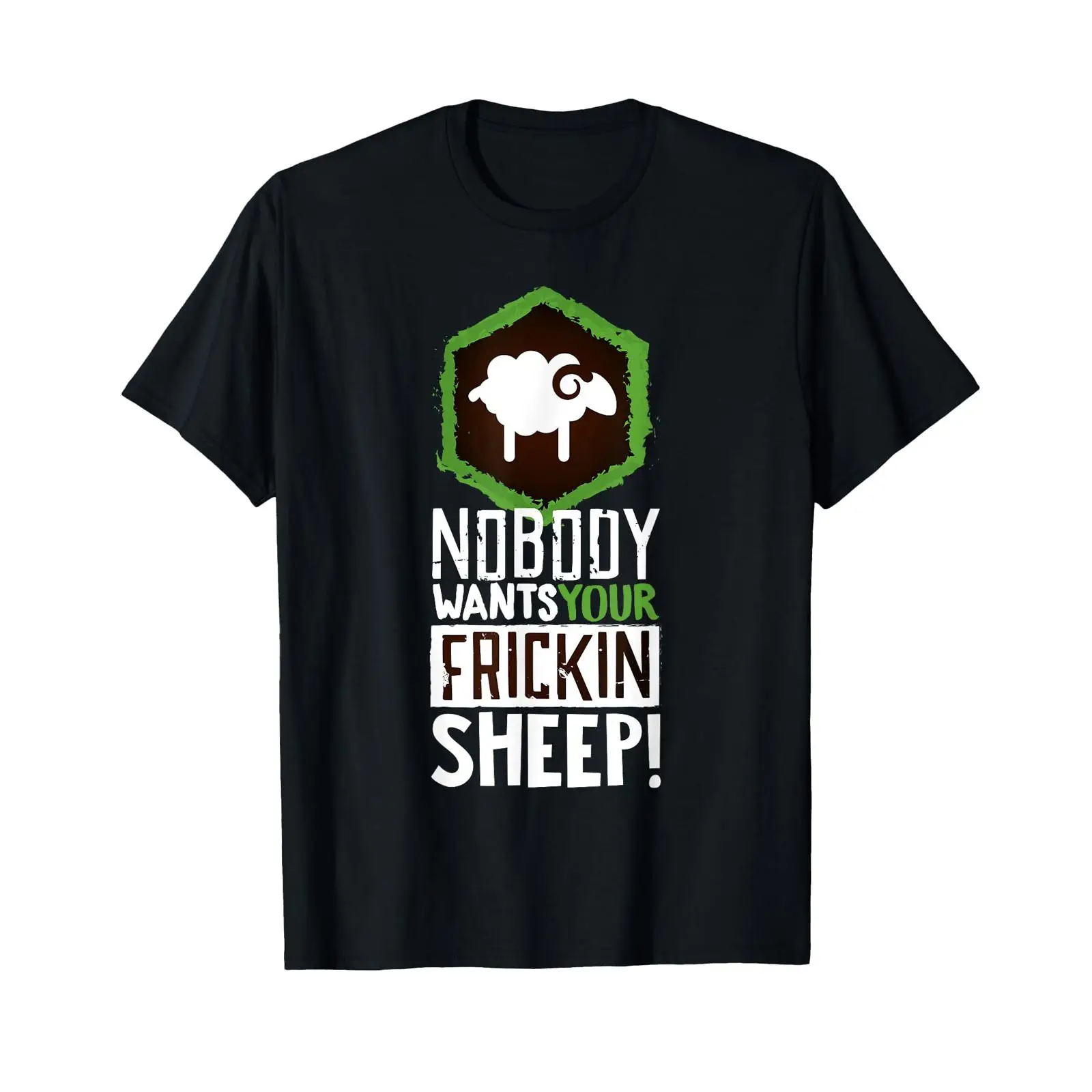 Nobody Wants Your Sheep T Shir - Board Game Geek reseña y precio