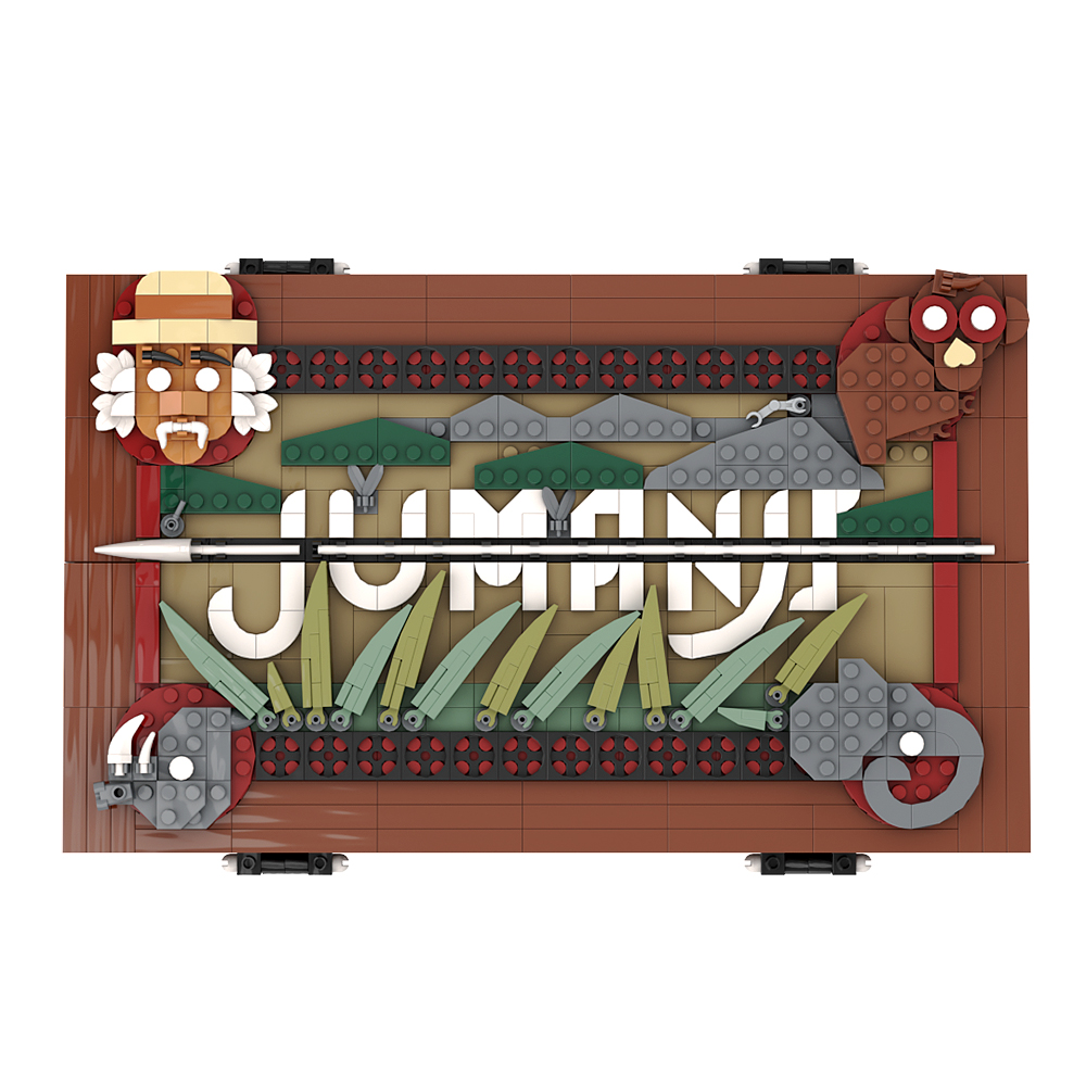 1887PCS MOC-150821 Jumanji Boa - Board Game Jumanji reseña y precio