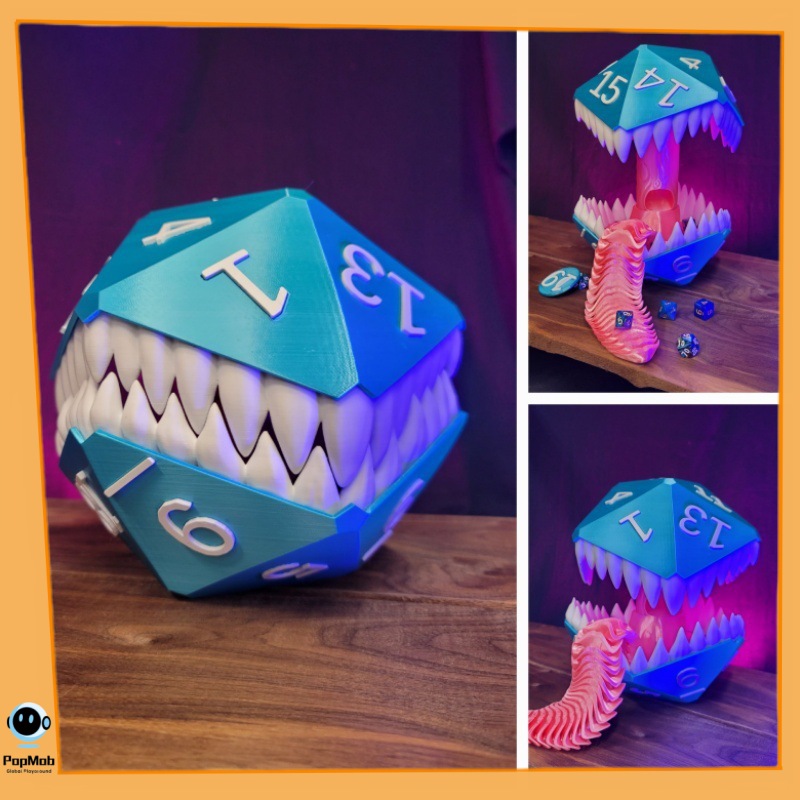 3D Printed Dice Tower Foldable - Board Game Geek reseña y precio