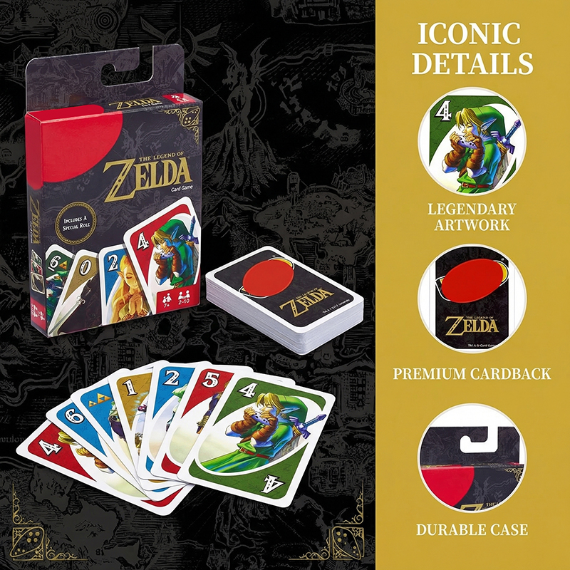 New The Legend of Zelda Card G - Board Game Zelda reseña y precio
