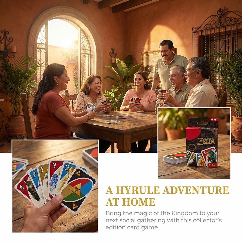 New The Legend of Zelda Card G - Board Game Zelda reseña y precio