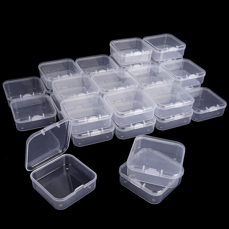 2 Sizes Clear Small Containers - Board Game Organization reseña y precio