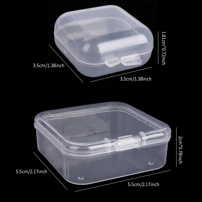 2 Sizes Clear Small Containers - Board Game Organization reseña y precio