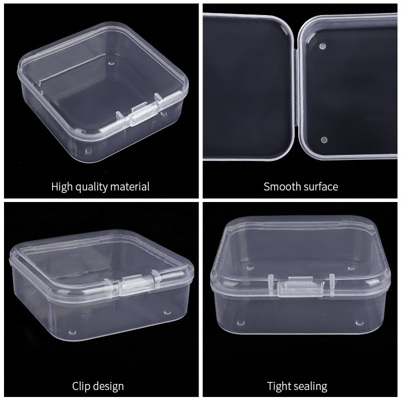 2 Sizes Clear Small Containers - Board Game Organization reseña y precio
