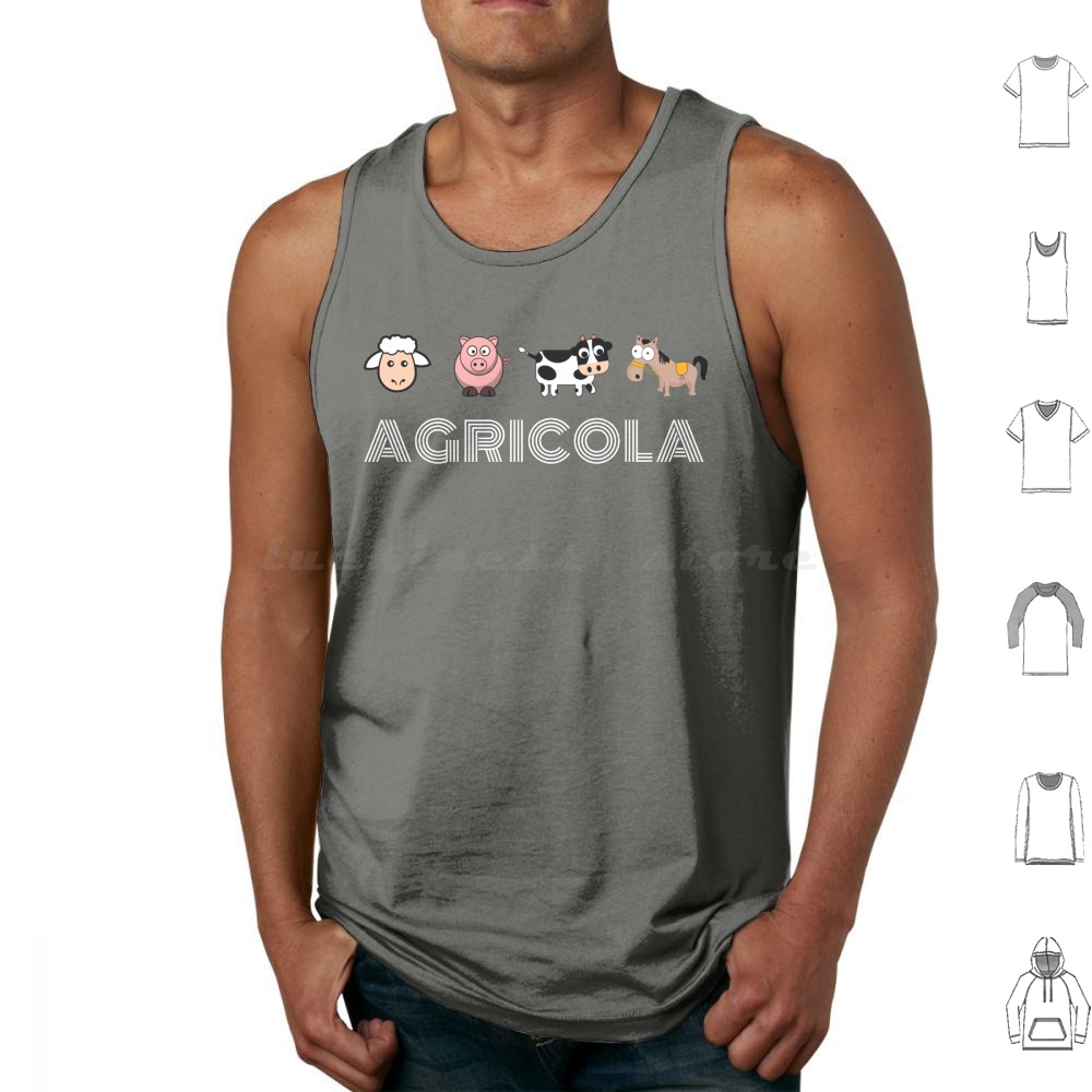 Board Game-Agricola Tank Tops  - Board Game Geek reseña y precio
