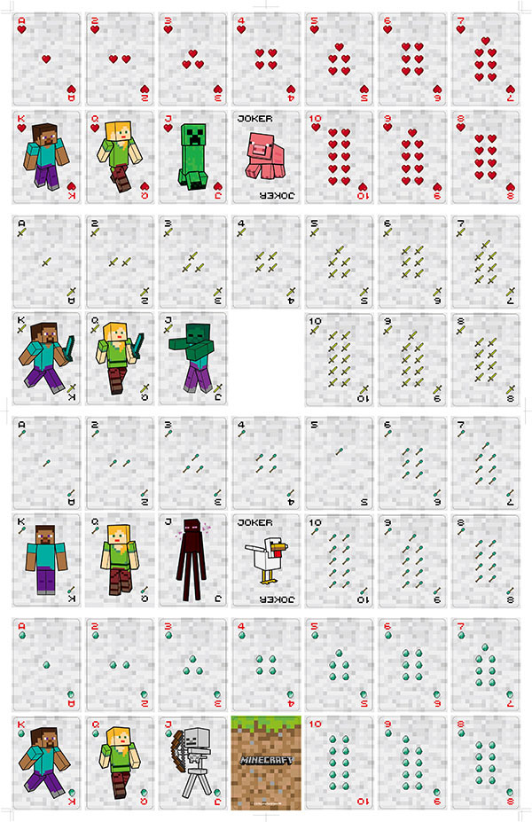 New Minecraft games, poker car - Board Game Is reseña y precio