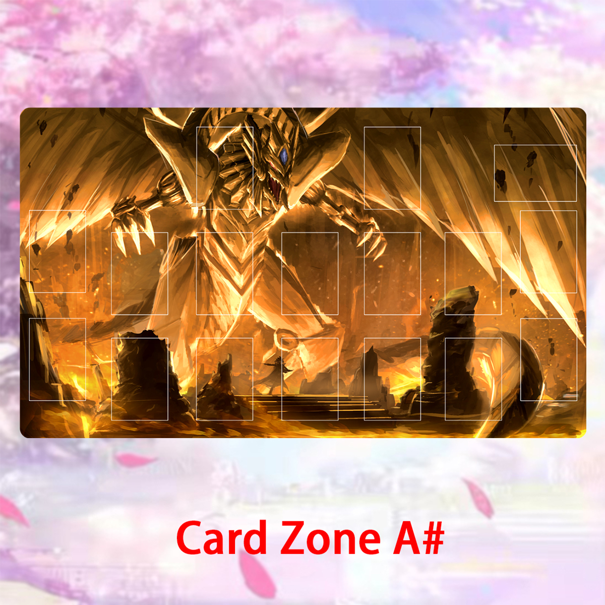 YuGiOh Playmat The Winged Drag - Board Game Yugioh reseña y precio