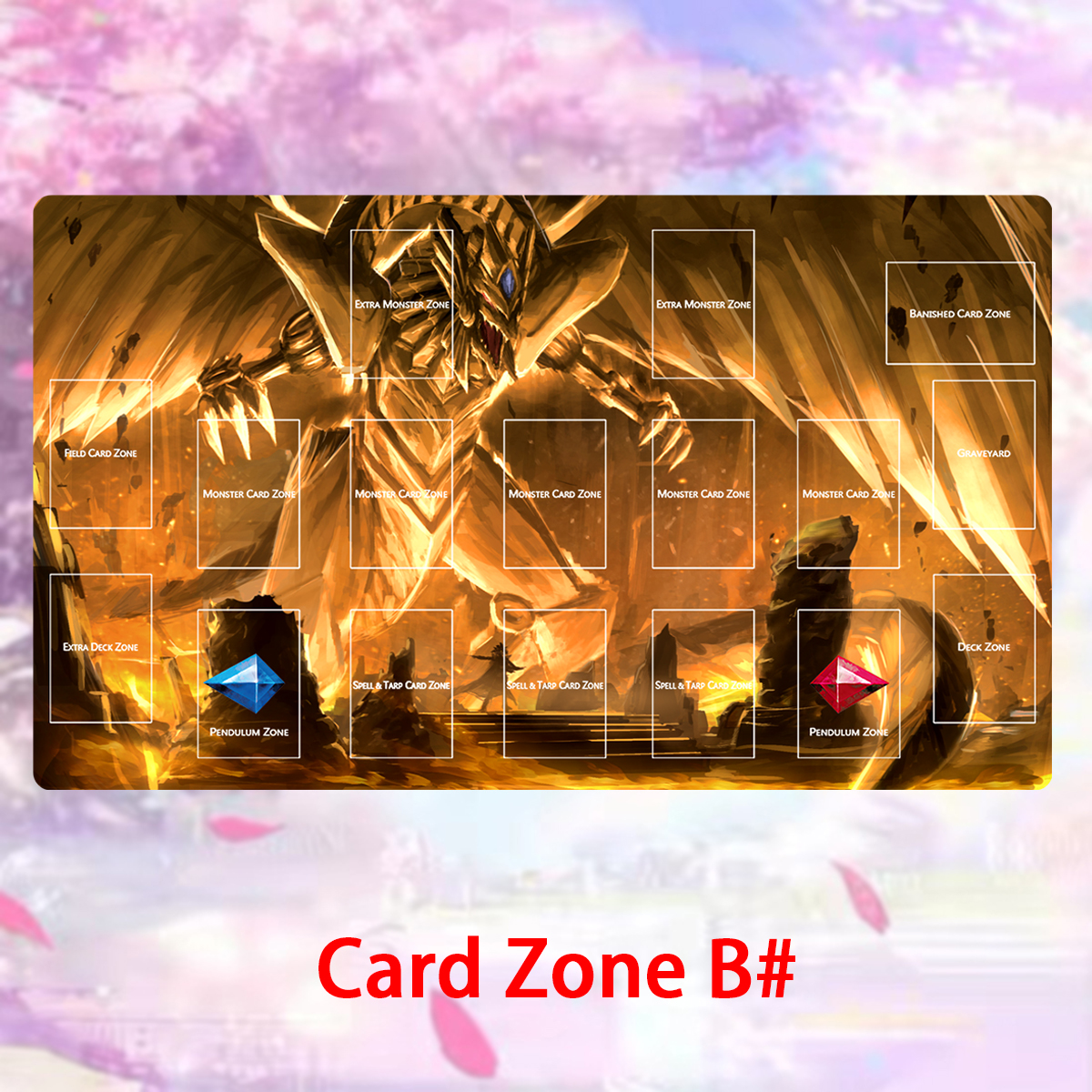 YuGiOh Playmat The Winged Drag - Board Game Yugioh reseña y precio